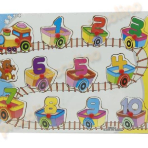 Puzzle lemn cu numere
